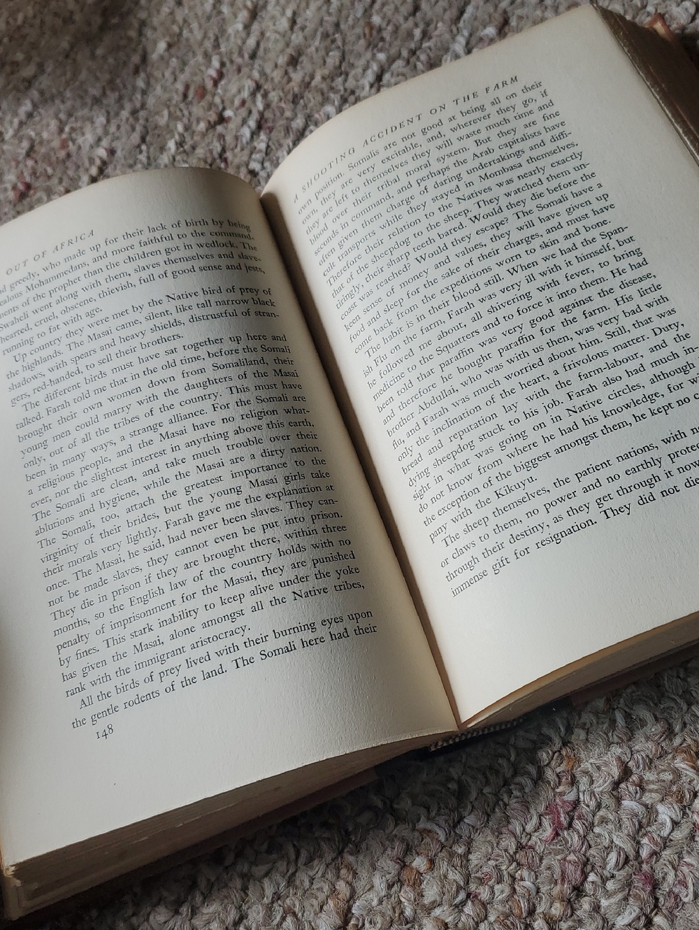 Out of Africa By Isak Dinesen First Edition 1938 - Picture 7 of 7
